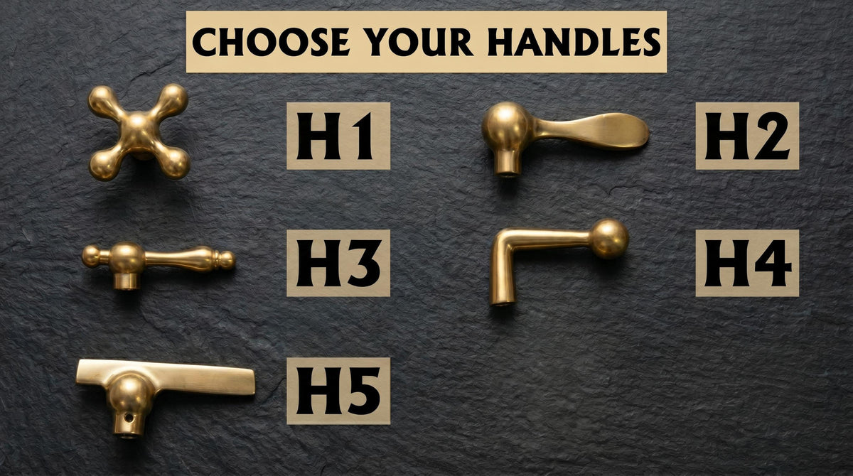 Premium bridge kitchen faucet with a living brass finish