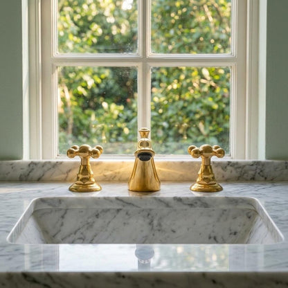 Premium Charleston 3-hole widespread faucet for luxury bathroom vanities