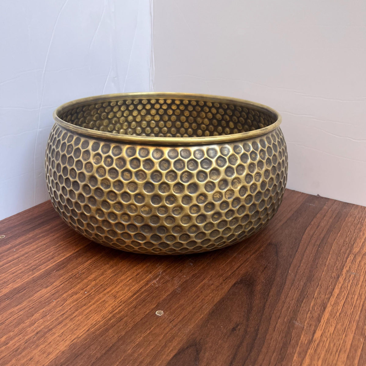 Premium handcrafted Moroccan brass bathroom sink