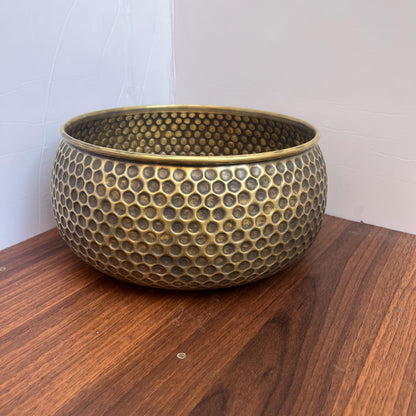 Premium handcrafted Moroccan brass bathroom sink