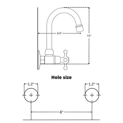 DESIGN unlacquered brass faucet designed for luxury bathroom vanities